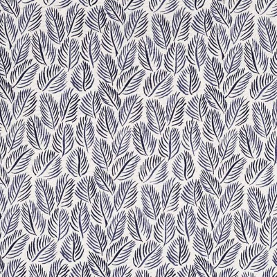 Raoul Dufy Armature Feuilles Linen in Indigo